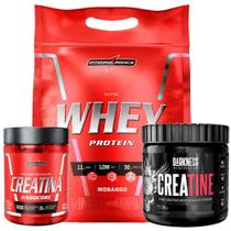 Kit Nutri Whey 907g + Creatina 60 Caps + Creatina 300g Darkness Integral Kit Nutri Whey 907g + Creatina 60 Caps + Creatina 300g Darkness Integral