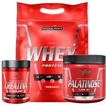 Kit Nutri Whey 907g + Creatina 60 Caps + Palatinose 300g Integral