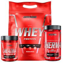 Kit Nutri Whey 907g + Creatina 60 Caps + Therma Pro 120 Caps Integral