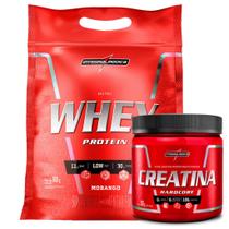 Kit Nutri Whey Protein 907g + Creatina 300g Integralmedica Kit Nutri Whey Protein 907g + Creatina 300g Integralmedica