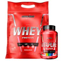 Kit Nutri Whey Protein 907g + Vita Pure 60 Tabs Integralmedica Kit Nutri Whey Protein 907g + Vita Pure 60 Tabs Integralmedica
