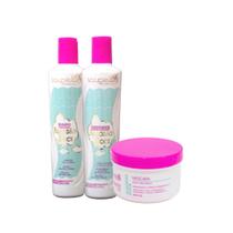 Kit Nutrição Capilar Algodão Doce Home Care Souple Liss Kit Nutrição Capilar Algodão Doce Home Care Souple Liss