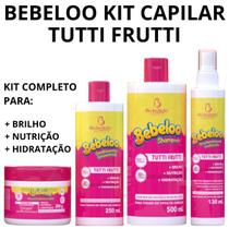 Kit Nutrição Capilar Bebeloo Tutti Frutti Cabelos Saudáveis!
