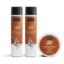 Kit Nutrição Capilar Nutrifique Day care - 3 Passos - Shampoo Condicionador Máscara - Biofios