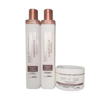 Kit Nutrição Celular Amino Blends Equilibrium Paris Color: Shampoo + Condicionador + Máscara 300ml