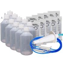 Kit Nutrição E Alimentação Enteral 300Ml 50 Frs + 50 Equipos