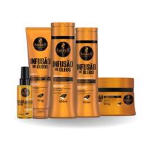 Kit Nutrição e Brilho Infusão de Óleos Haskell 300ml Kit Nutrição e Brilho Infusão de Óleos Haskell 300ml