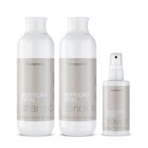 Kit nutrição fatal duo 250ml e leave-in 200g