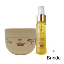 Kit Nutrição Intensa Máscara Tec Oil 250G + Óleo Tec Oil 45ml Arvensis Kit Nutrição Intensa Máscara Tec Oil 250G + Óleo Tec Oil 45ml Arvensis