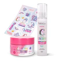 Kit Nutrição Magia de Unicórnio GANHE Adesivos Forever Liss Kit Nutrição Magia de Unicórnio GANHE Adesivos Forever Liss