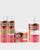 Kit Nutrição Manteiga + Creme de Pentear Crespo Negra Rosa