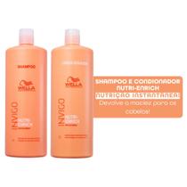 Kit Nutrição Wella Nutri-Encrich Shampoo 1l + Condicionador 1l