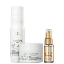 Kit Nutricurls Sh 250ml + Masc 150ml + Óleo 30ml