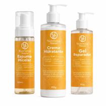 Kit Nutriderme Gel Espuma Hidratante Nutritiva Natural Kit Nutriderme Gel Espuma Hidratante Nutritiva Natural