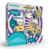 Kit Nutriex Minions 2 Shampoo 250ml + Condicionador 230ml Kit Nutriex Minions 2 Shampoo 250ml + Condicionador 230ml