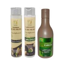 Kit Nutriflora Murumuru Shampoo Condicionador Geleia Babosa