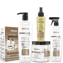 Kit Nutriplastia Express S.o.s. Capilar Vitaderm 4 Ítens
