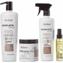 Kit Nutriplastia Express S.o.s. Capilar Vitaderm 4 Ítens