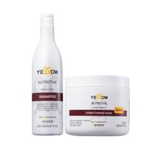 Kit Nutritive Shampoo 500ml e Máscara 500ml - Yellow
