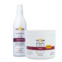 Kit Nutritive Shampoo, Máscara. 2x500ml yellow Kit Nutritive Shampoo, Máscara. 2x500ml yellow