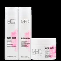 Kit Nutritivo Nutri Drops Med For You Shampoo Cond e Mascara