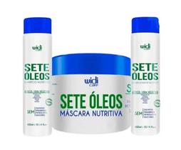 Kit Nutritivo Sete Óleos Widi Care Shampoo + Condicionador + Máscara