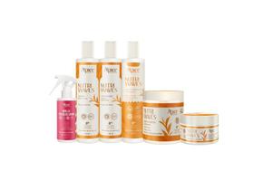 Kit nutriwaves shampoo condicionador crm d pentear e outros