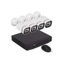 Kit nvr gravador sem fio com 4 cameras de seguranca kp-ca238