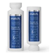 Kit O Boticário Shampoo 300ml e Condicionador 280ml Match Escudo De Hidrataçao Kit O Boticário Shampoo 300ml e Condicionador 280ml Match Escudo De Hidrataçao