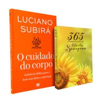 Kit O Cuidado do Corpo + 365 Mensagens Diárias Charles Spurgeon Girassol