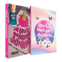 Kit O Deus que Destrói Sonhos + Caderno Anotações Bíblicas Borboleta