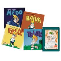 Kit O Dia Chuvoso do Sapo e Outras Fábulas Capa Dura + Coleção Sentimentos e Emoções Completa