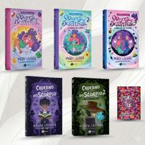 Kit O diário de uma princesa desastrada 1, 2 e 3 + O caderno de maldades do Scorpio 1 e 2 - 5 Volumes + BRINDE Kit O diário de uma princesa desastrada 1, 2 e 3 + O caderno de maldades do Scorpio 1 e 2 - 5 Volumes + BRINDE