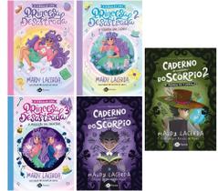 Kit O diário de uma princesa desastrada 1, 2 e 3 + O caderno de maldades do Scorpio 1 e 2