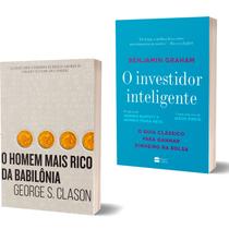 Kit O Homem mais Rico da Babilônia - George S Clason + O Investidor Inteligente- Benjamin Graham
