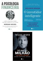 Kit O Investidor Inteligente/A Psicologia Financeira/Do Mil ao milhão - HarperCollins