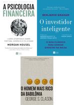 Kit o investidor inteligente/a psicologia financeira/o homem mais rico da babilonia - HarperCollins