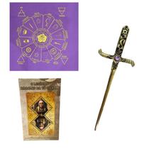 Kit O Legítimo Baralho Da Vó Cigana + Toalha + Athame