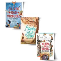 Kit: O Livro das Virtudes para Crianças + O Livro dos Heróis + Enquanto Ana Espera (2 Vol)