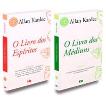 Kit O Livro dos Espíritos e O Livro dos Médiuns - Allan Kardec