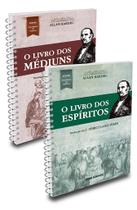 Kit O Livro dos Espíritos e O Livro dos Médiuns - Edição Espiral