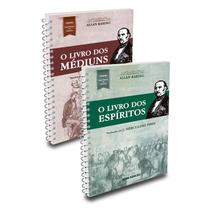 Kit O Livro Dos Espíritos + O Livro dos Médiuns - Espiral