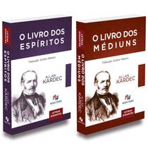 Kit O Livro dos Espíritos + O Livro dos Médiuns- Letras Gigantes - NOVA VISÃO
