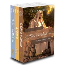 Kit O Livro dos Médiuns + A Gênese + O Céu e O Inferno - 3 Livros de Allan Kardec Kit O Livro dos Médiuns + A Gênese + O Céu e O Inferno - 3 Livros de Allan Kardec