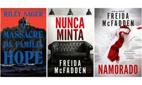 Kit O massacre da família Hope + Nunca minta + O namorado Kit O massacre da família Hope + Nunca minta + O namorado