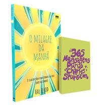 Kit O Milagre da Manhã + Devocional 365 Mensagens Diárias Charles Spurgeon Lettering