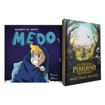 Kit O Pequeno Peregrino Ilustrado + Coleção Sentimentos e Emoções Medo