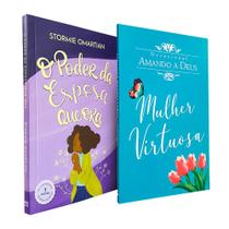 Kit O Poder da Esposa que Ora + Devocional Amando a Deus Mulher Virtuosa - Mundo Cristão