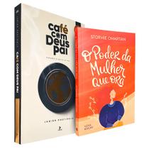 Kit O Poder da Mulher que Ora + Devocional Café com Deus Pai 2024