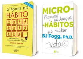 KIT O poder do hábito + Micro-hábitos - DIVERSAS